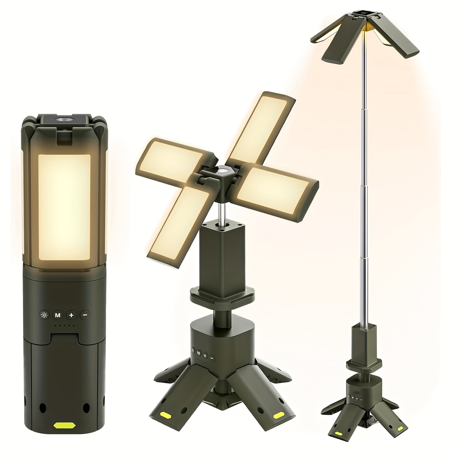 Outdoor Camping Lamp - Camping Lantern, 14000mAh Rechargeable Camping Lights