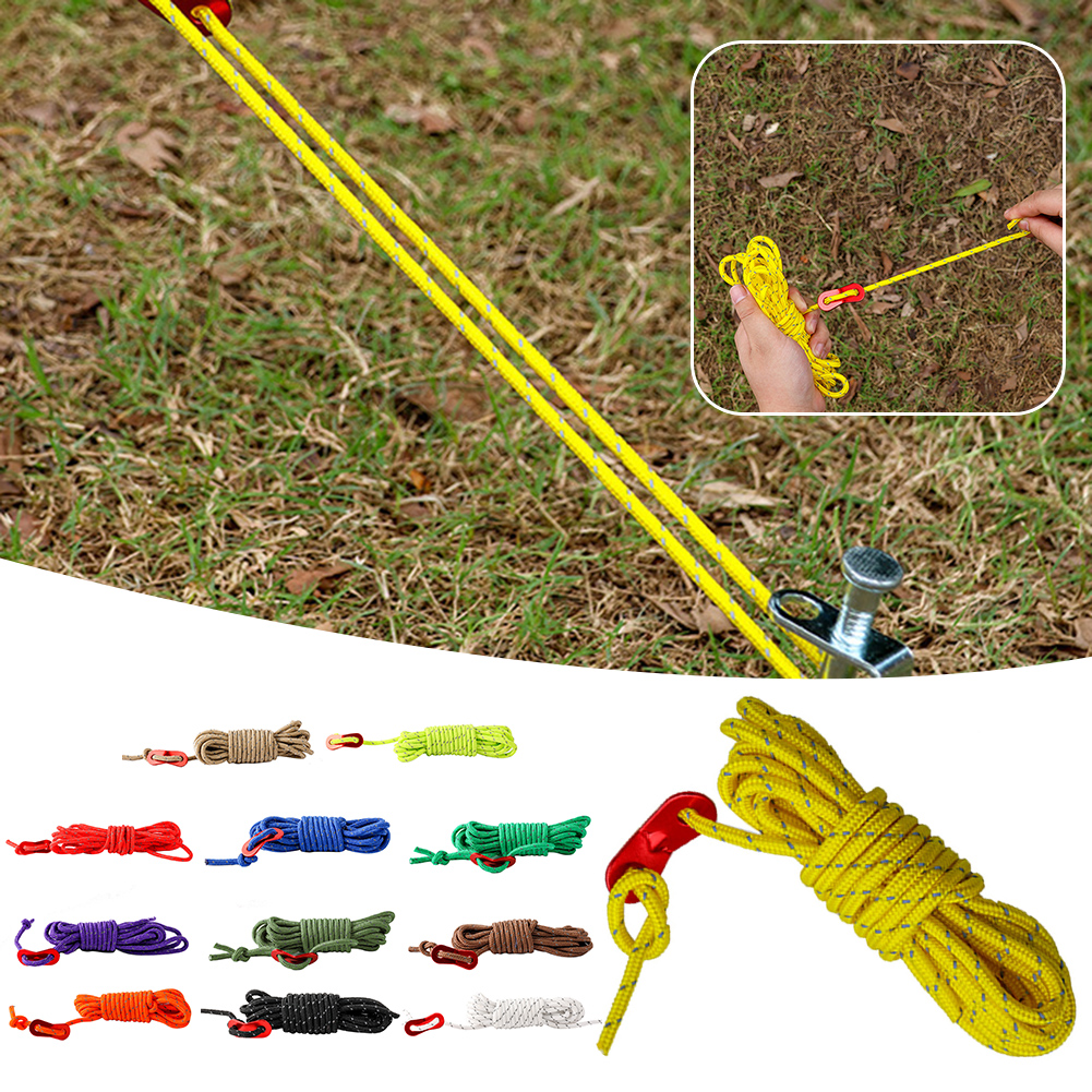 Outdoor Camping Guy - Outdoor Guy Lines Tent Cords Reflective