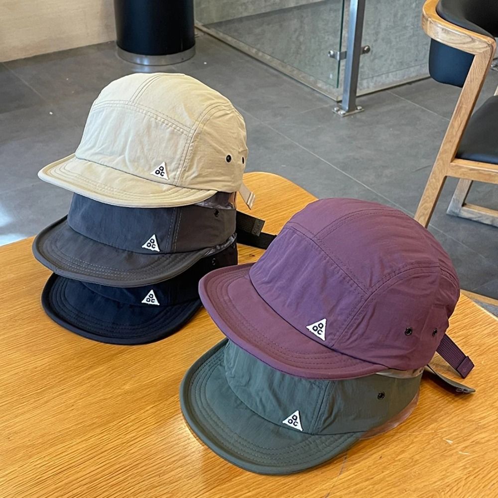 Japanese Outdoor Camping - Japanese Retro Quick-drying Short Brim Baseball