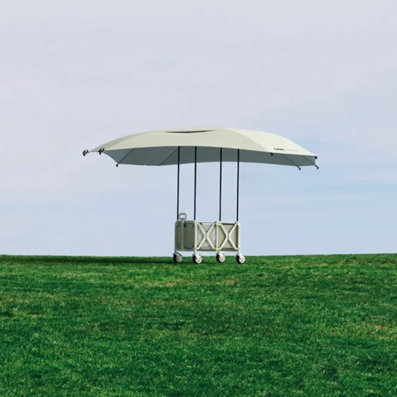 Outdoor Camping Trolley - VIP Version Canopy Camper Camping Trolley