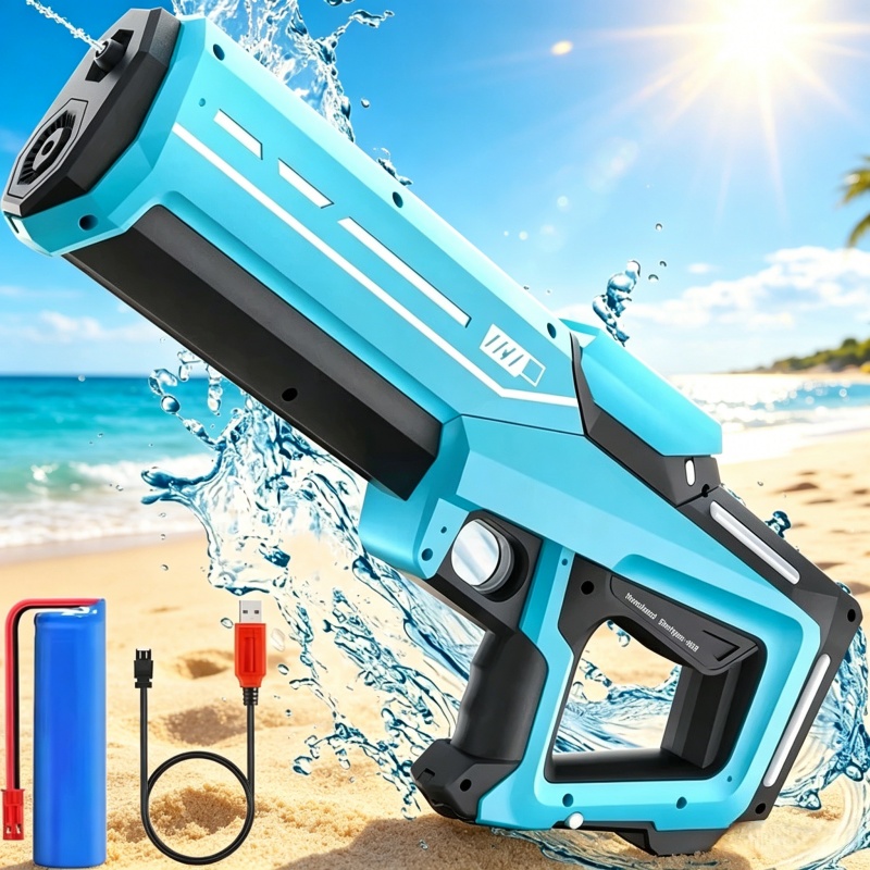 Outdoor Camping Games For Kids - Adults Children Electric Water Guns Powerful