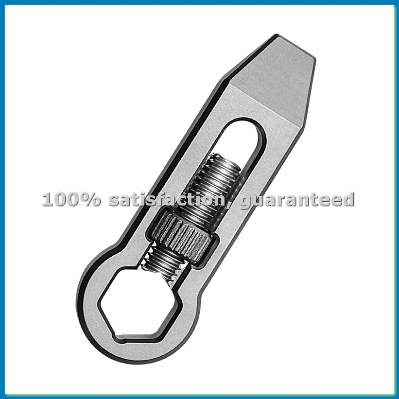 Outdoor Camping Gear - Titanium Alloy Hexagon Wrench Mini Pry