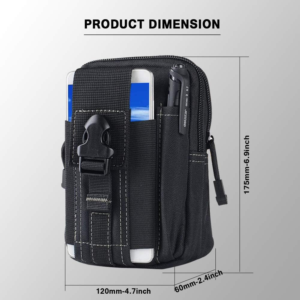 Tactical Molle Belt Pouch Mili - Outdoor Camping Gear avis et prix