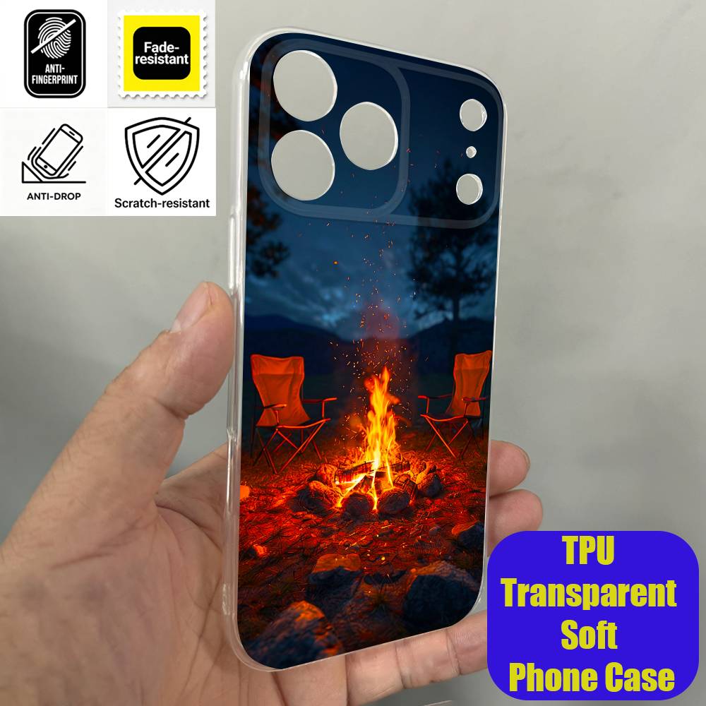 For Outdoor Camping Bonfire Wa - Outdoor Camping Wallpaper avis et prix
