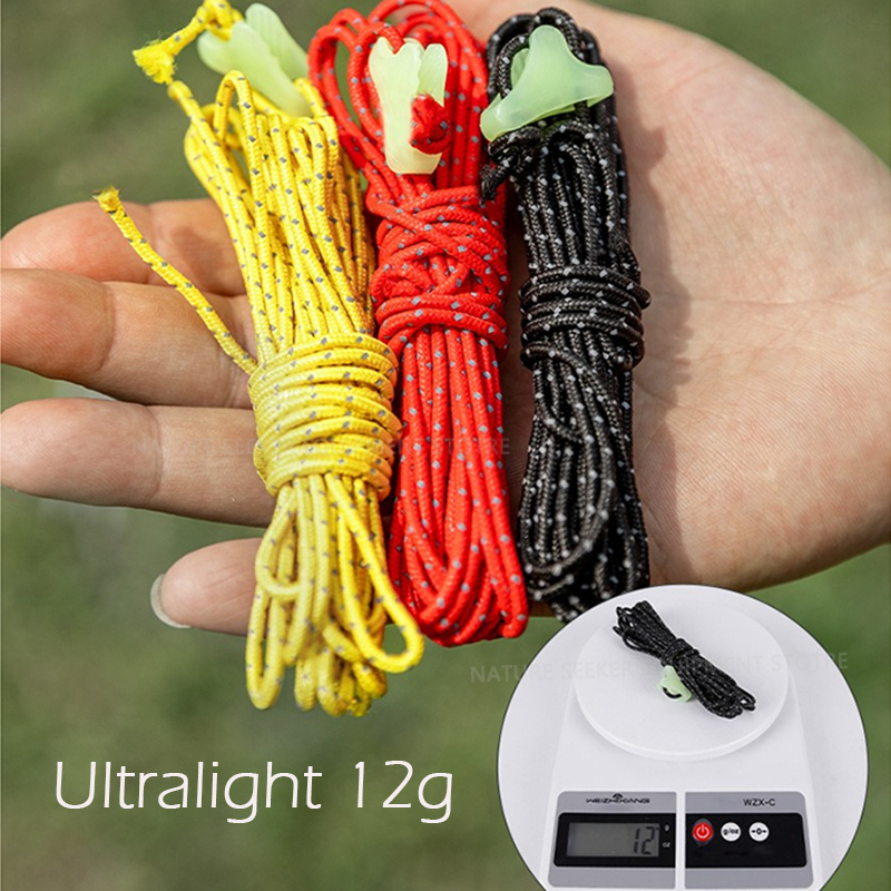 HIKEMAN 4Pcs Dyneema Guyline U - Outdoor Camping Guy avis et prix