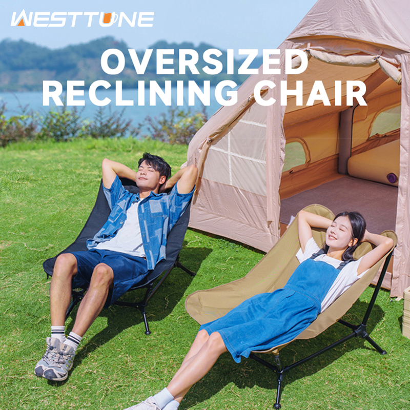 WESTTUNE Folding Lounger Chair - Outdoor Camping Lounge Chairs avis et prix