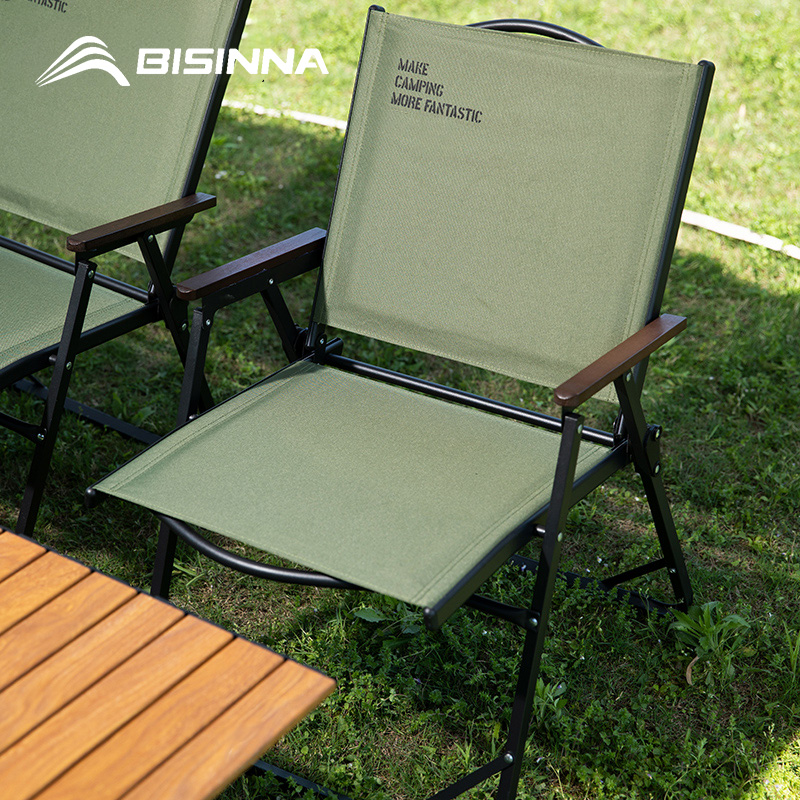 BISINNA Outdoor Folding Campin - Outdoor Camping Lounge Chairs avis et prix