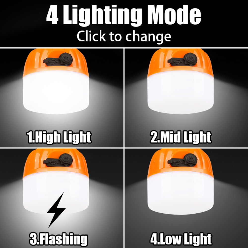 Portable Mini Camping Lamp 4 L - Outdoor Camping Lamp avis et prix