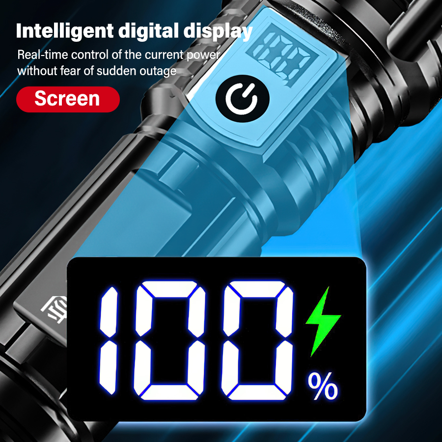 High Power 200000LM LED Flashl - Outdoor Camping Lamp avis et prix