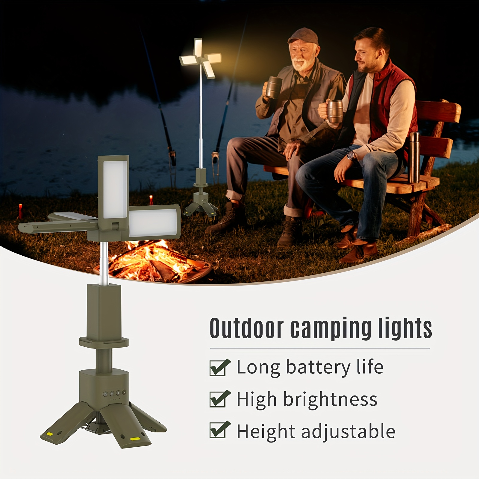 Camping Lantern, 14000mAh Rech - Outdoor Camping Lamp avis et prix