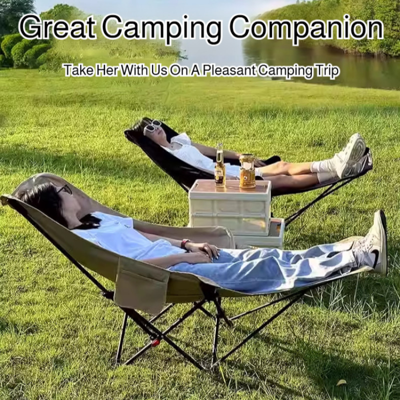 Portable Folding Recliner Beac - Outdoor Camping Lounge Chairs avis et prix