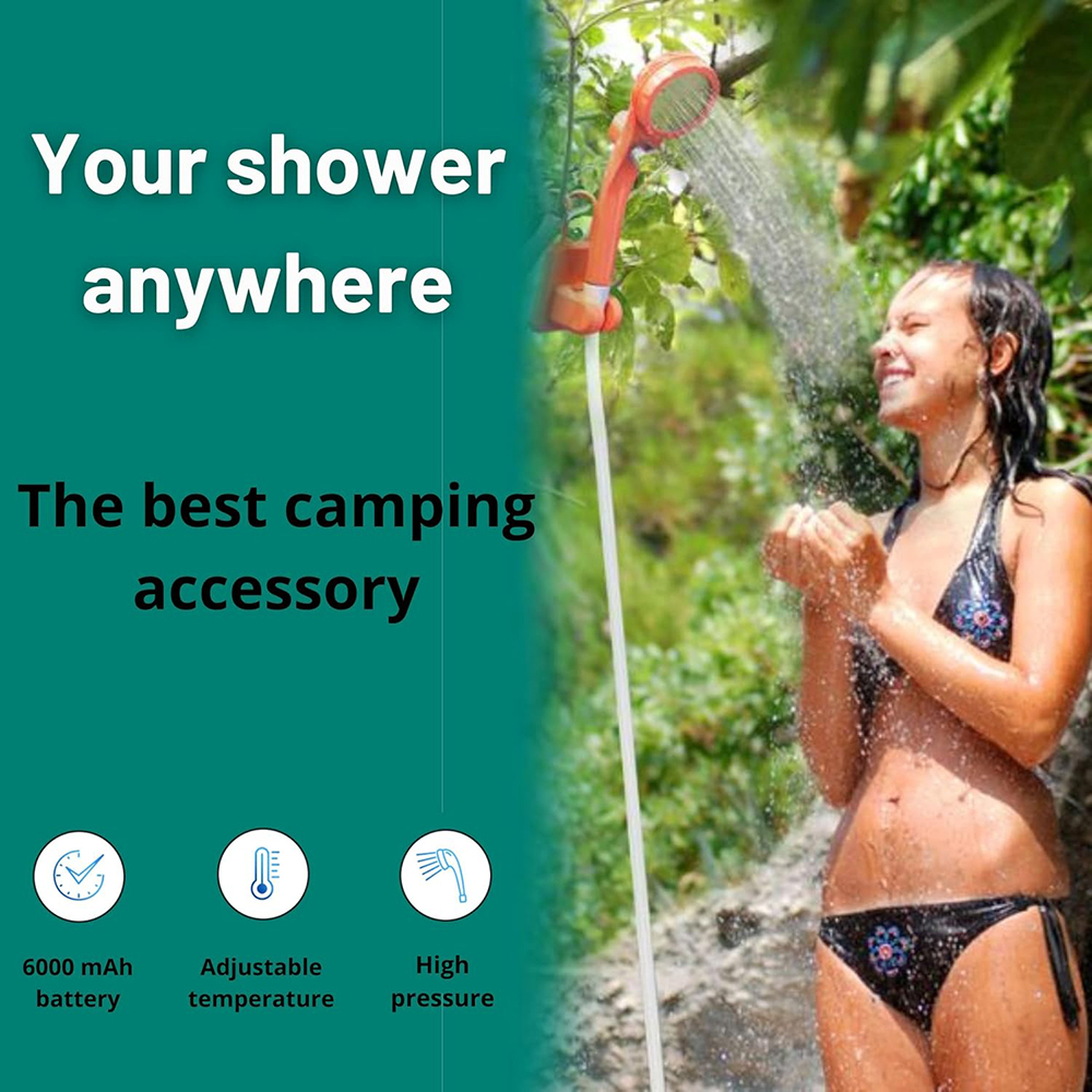 Portable 12V 24V Car Shower Ou - Outdoor Camping Bathroom avis et prix