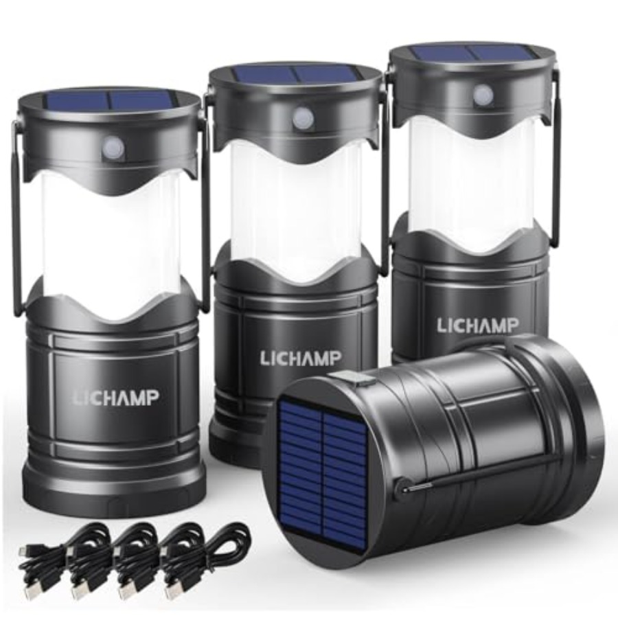 4-Pack Solar Camping Lantern U - Camping Solar Lantern avis et prix