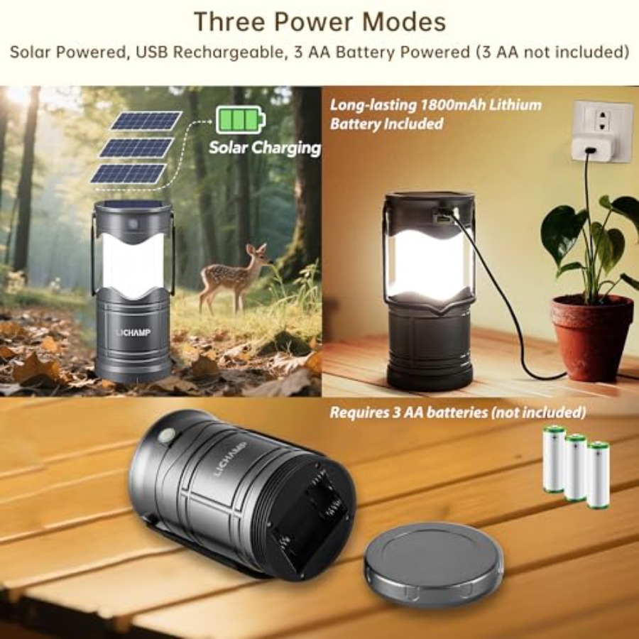 4-Pack Solar Camping Lantern U - Camping Solar Lantern avis et prix