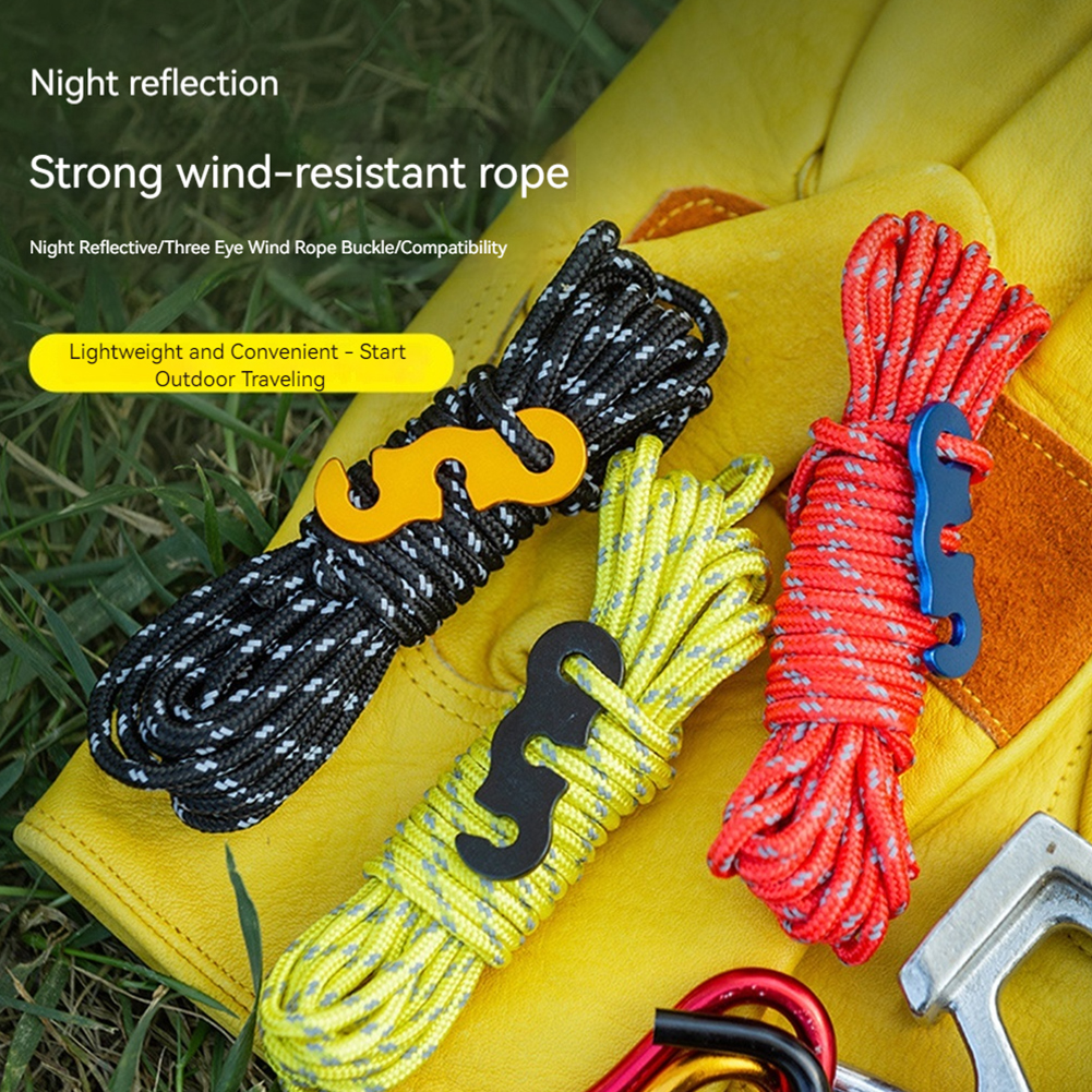 8PCS 3mm Outdoor Tent Guy Rope - Outdoor Camping Guy avis et prix