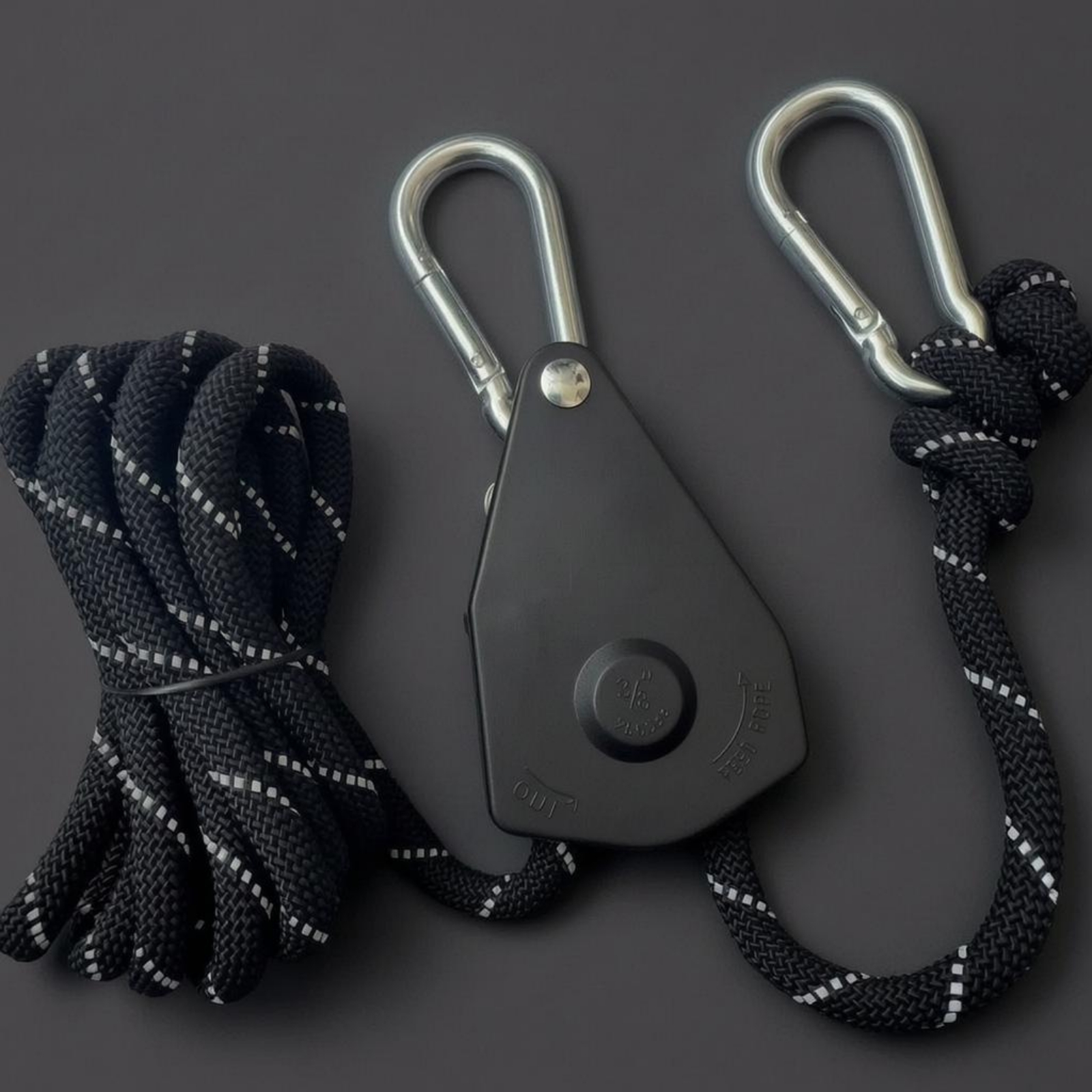 Pulley Tent Rope Carabiner Hoo - Outdoor Camping Guy avis et prix