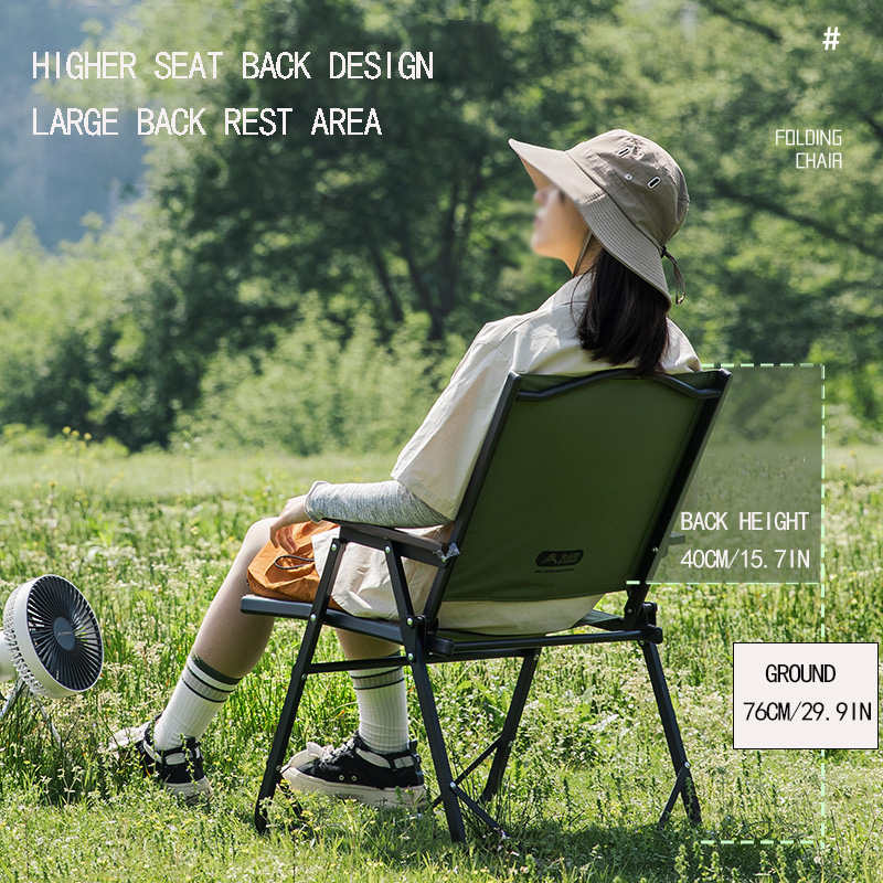 BISINNA Outdoor Folding Campin - Outdoor Camping Lounge Chairs avis et prix