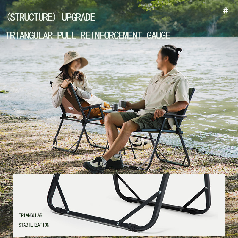 BISINNA Outdoor Folding Campin - Outdoor Camping Lounge Chairs avis et prix