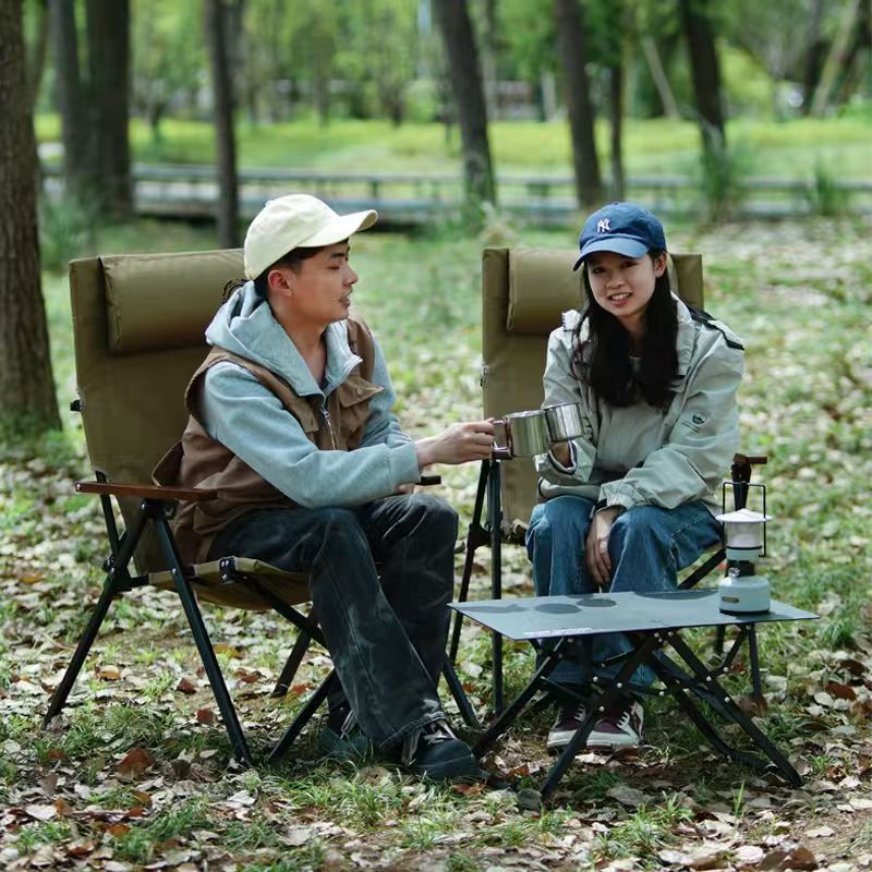 Folding High Back Beach Campin - Outdoor Camping Lounge Chairs avis et prix