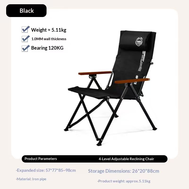 Folding High Back Beach Campin - Outdoor Camping Lounge Chairs avis et prix