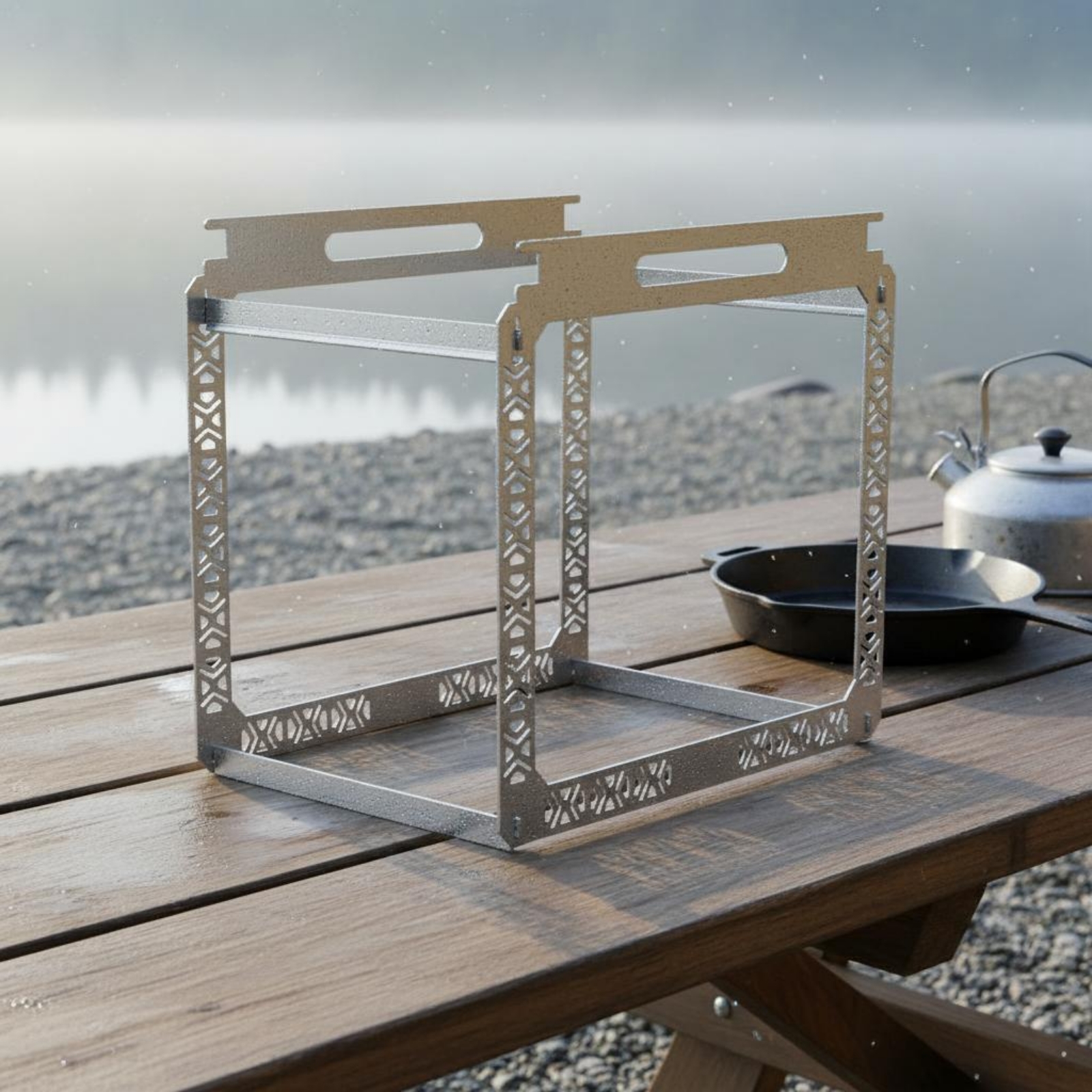 IGT Hanging Rack Rust Resistan - Outdoor Camping Gear avis et prix