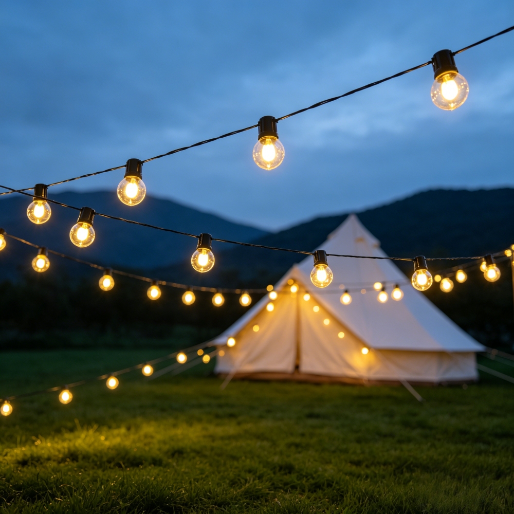 10/20LED Solar Vintage G40 Bul - Camping Solar Lantern avis et prix