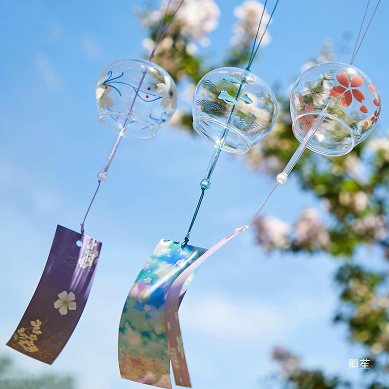 Japanese Style Glass Wind Chim - Japanese Outdoor Camping avis et prix