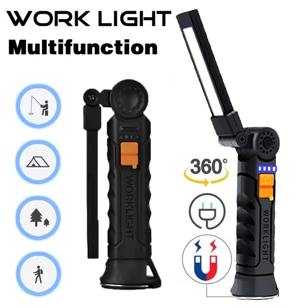 Portable COB LED Flashlight US - Outdoor Camping Lamp avis et prix