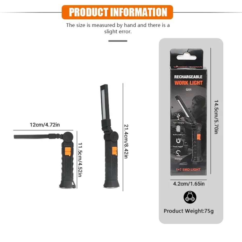 Portable COB LED Flashlight US - Outdoor Camping Lamp avis et prix