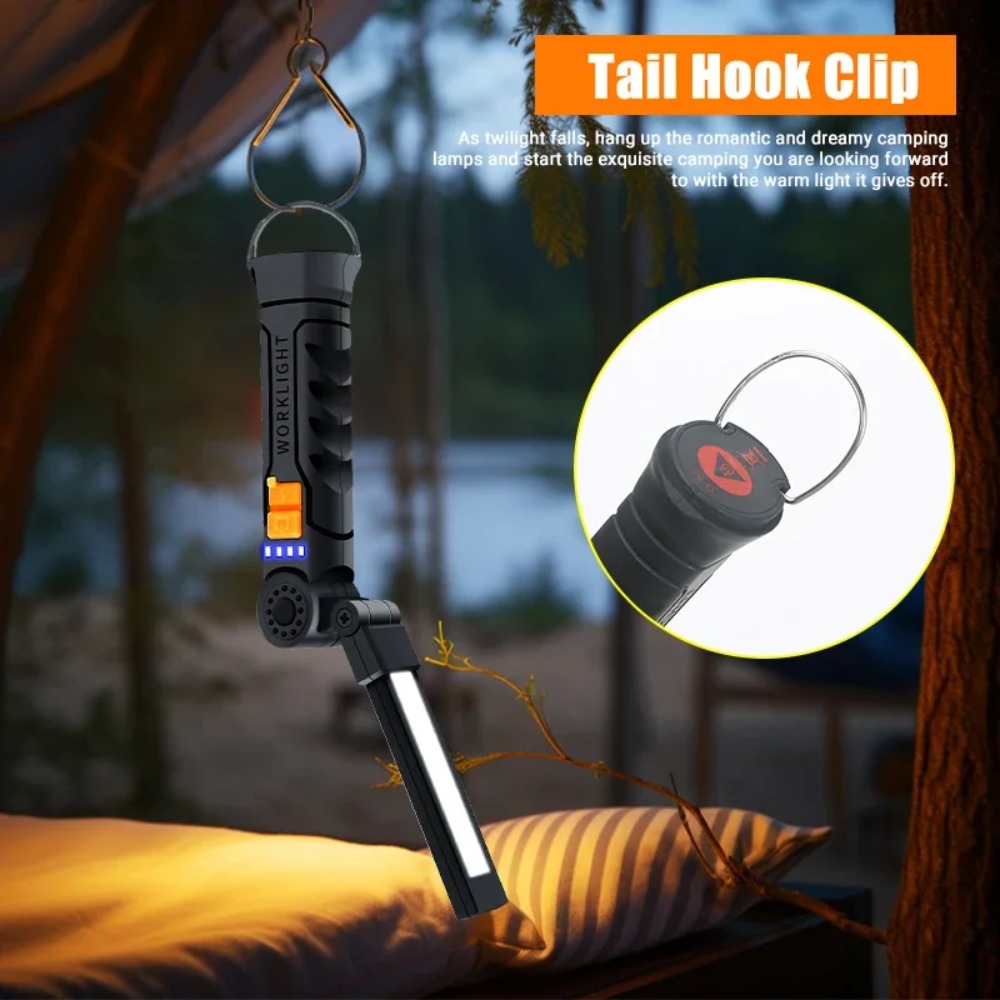 Portable COB LED Flashlight US - Outdoor Camping Lamp avis et prix
