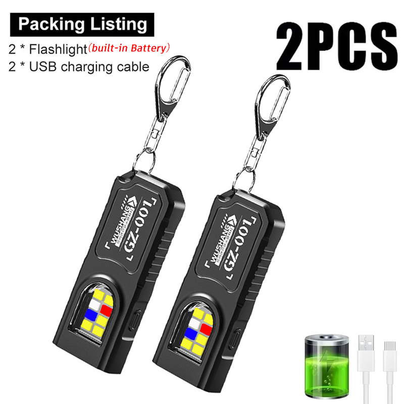 Multifunctional Keychain Flash - Outdoor Camping Lamp avis et prix