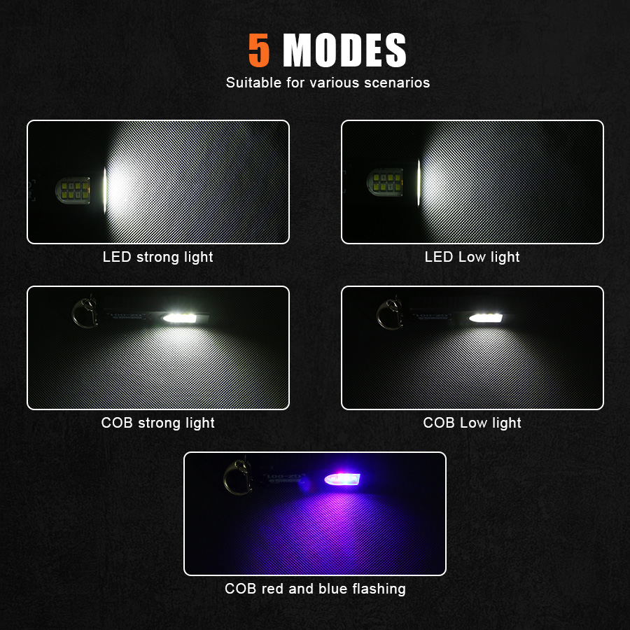 Multifunctional Keychain Flash - Outdoor Camping Lamp avis et prix