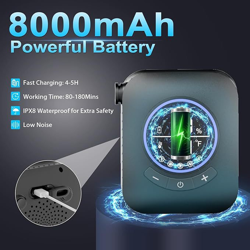 Camping Shower 3.6V 8000mAh IP - Outdoor Camping Bathroom avis et prix