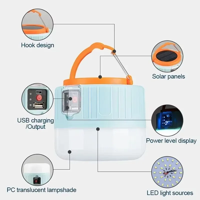 Solar Camping Lantern Recharge - Camping Solar Lantern avis et prix