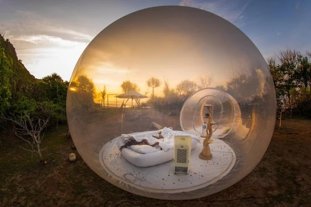 3M Outdoor Huge Inflatable Toy - Outdoor Camping Inflatable Bubble Tent Large Diy Home avis et prix