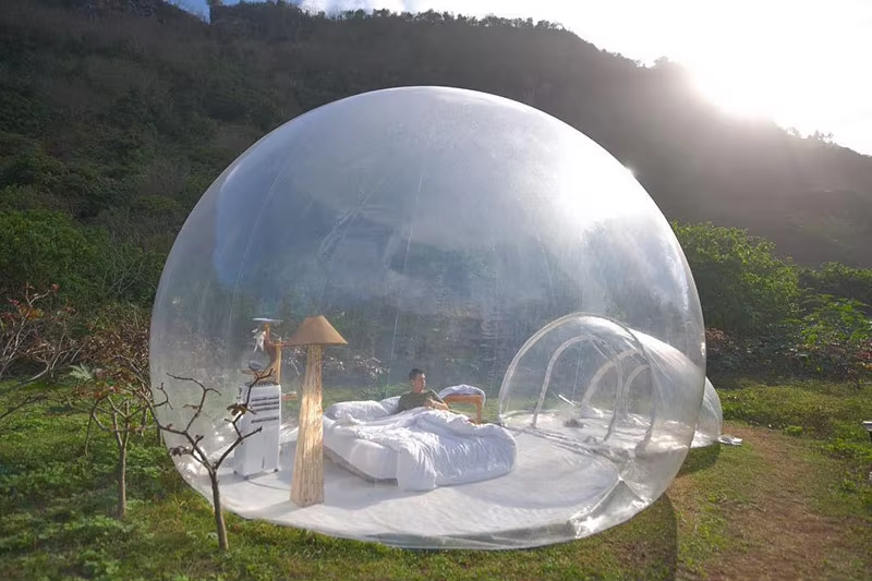 3M Outdoor Huge Inflatable Toy - Outdoor Camping Inflatable Bubble Tent Large Diy Home avis et prix