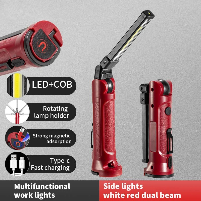 COB LED Work Light Rechargeabl - Outdoor Camping Lamp avis et prix