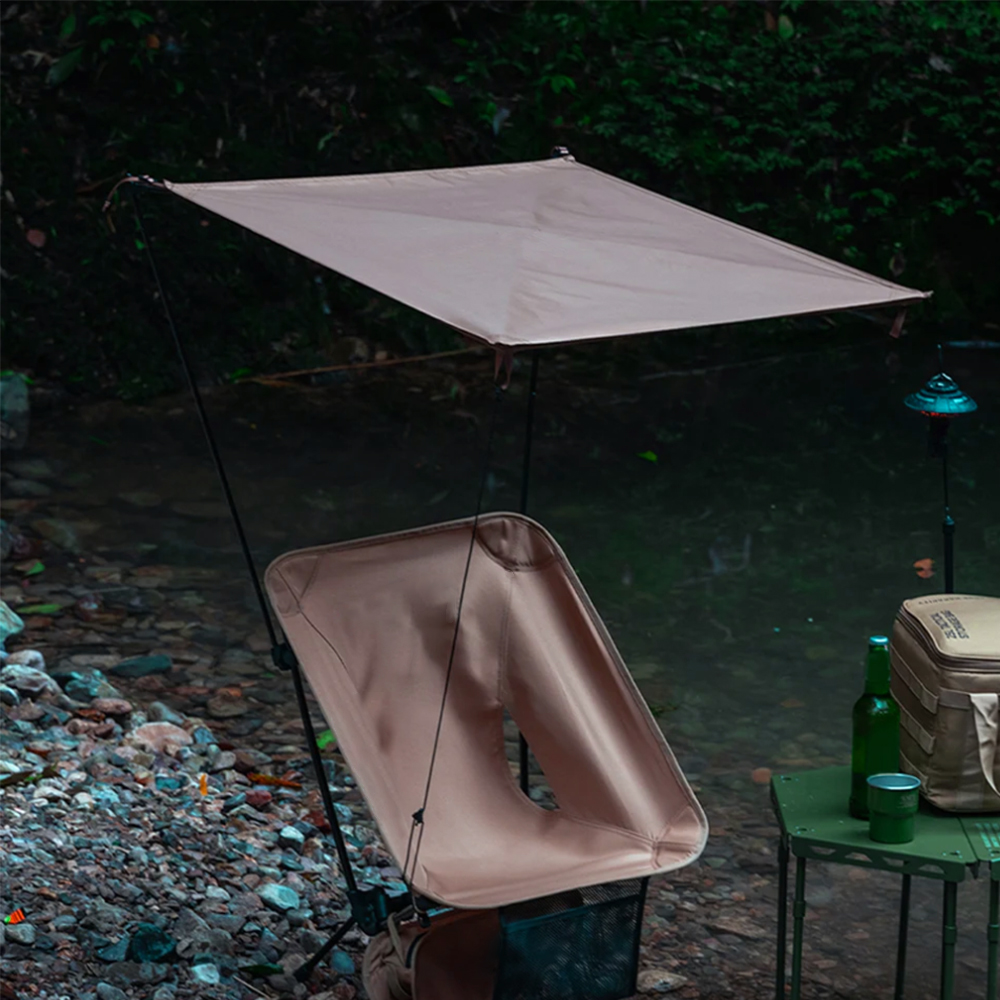 Moon Chair Sunshade Beach Chai - Outdoor Camping Lounge Chairs avis et prix