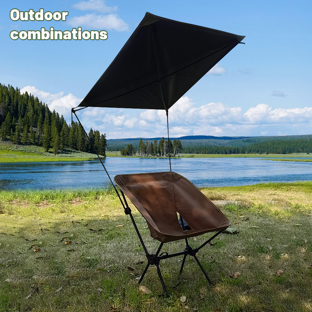 Moon Chair Sunshade Beach Chai - Outdoor Camping Lounge Chairs avis et prix