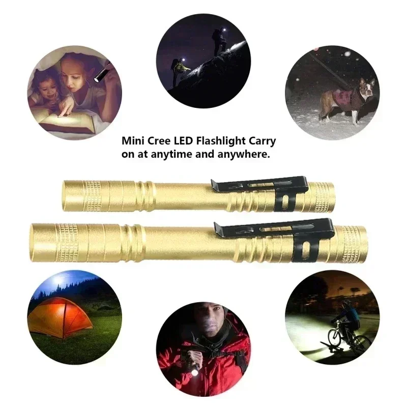 Portable Mini LED Pen Flashlig - Outdoor Camping Lamp avis et prix