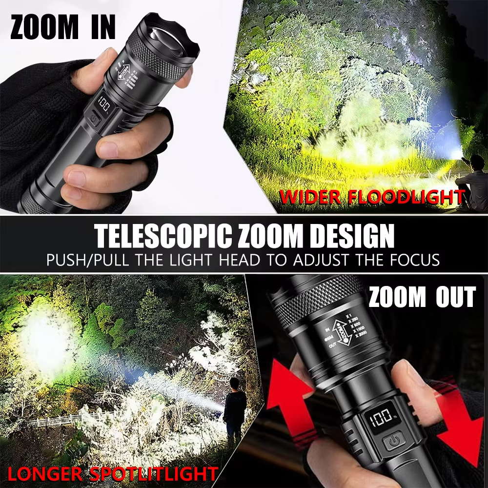 100000LM Ultra-bright Flashlig - Outdoor Camping Lamp avis et prix