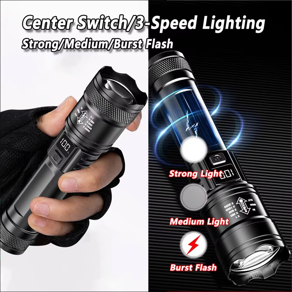 100000LM Ultra-bright Flashlig - Outdoor Camping Lamp avis et prix