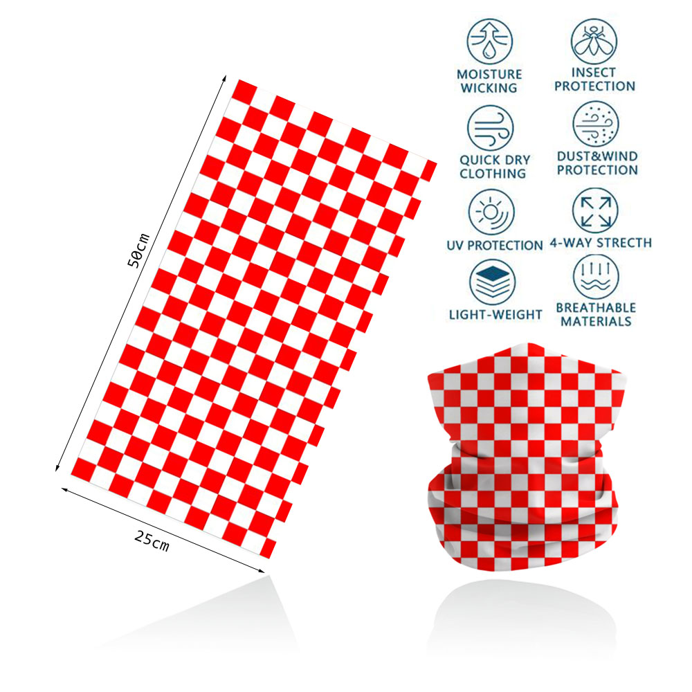 Plaid Pattern Headband Outdoor - Outdoor Camping Gear avis et prix