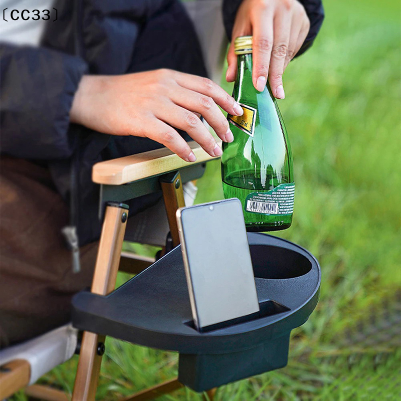 Recliner Cup Holder Snack Tray - Outdoor Camping Lounge Chairs avis et prix