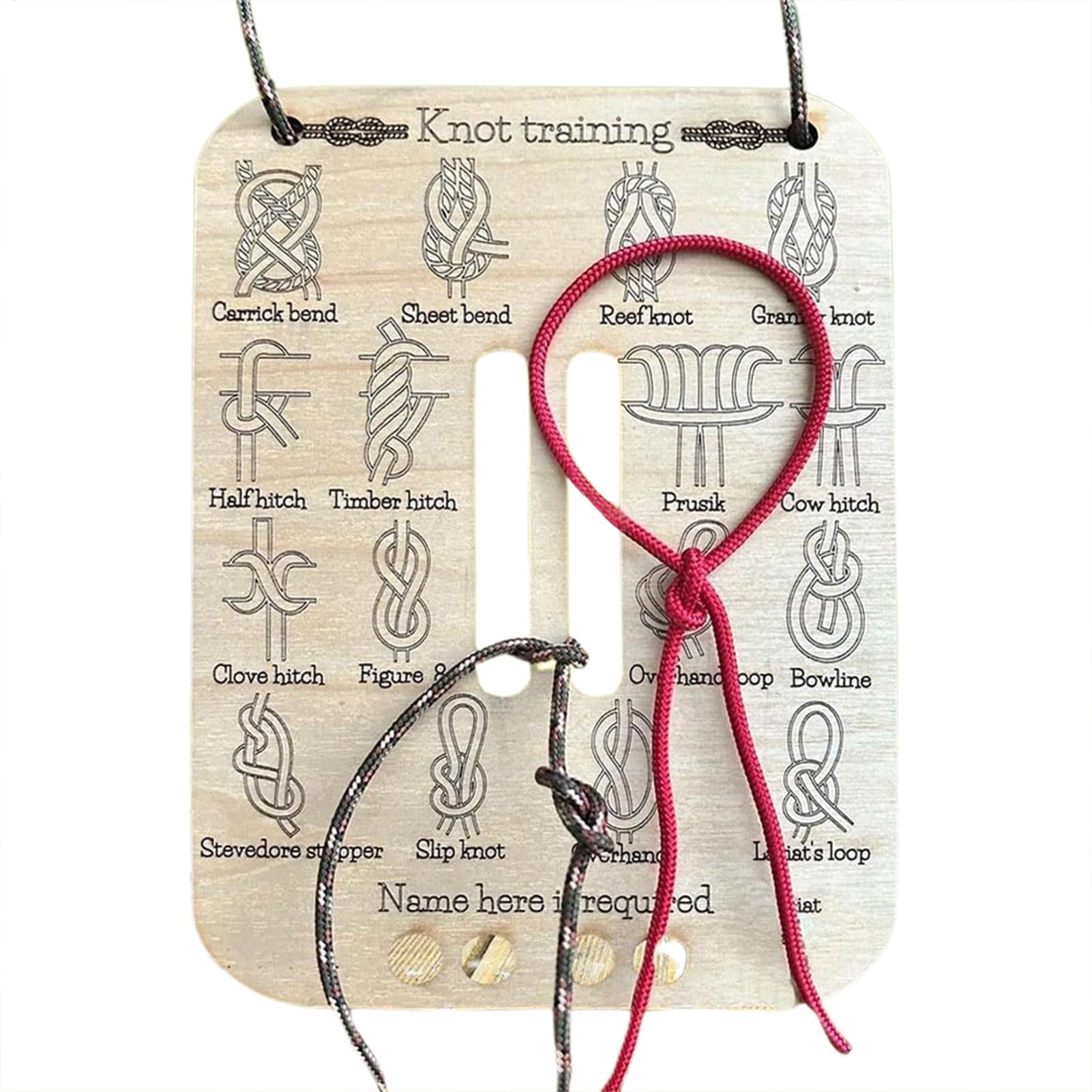 Creative Knot Tying Practice B - Outdoor Camping Ideas avis et prix