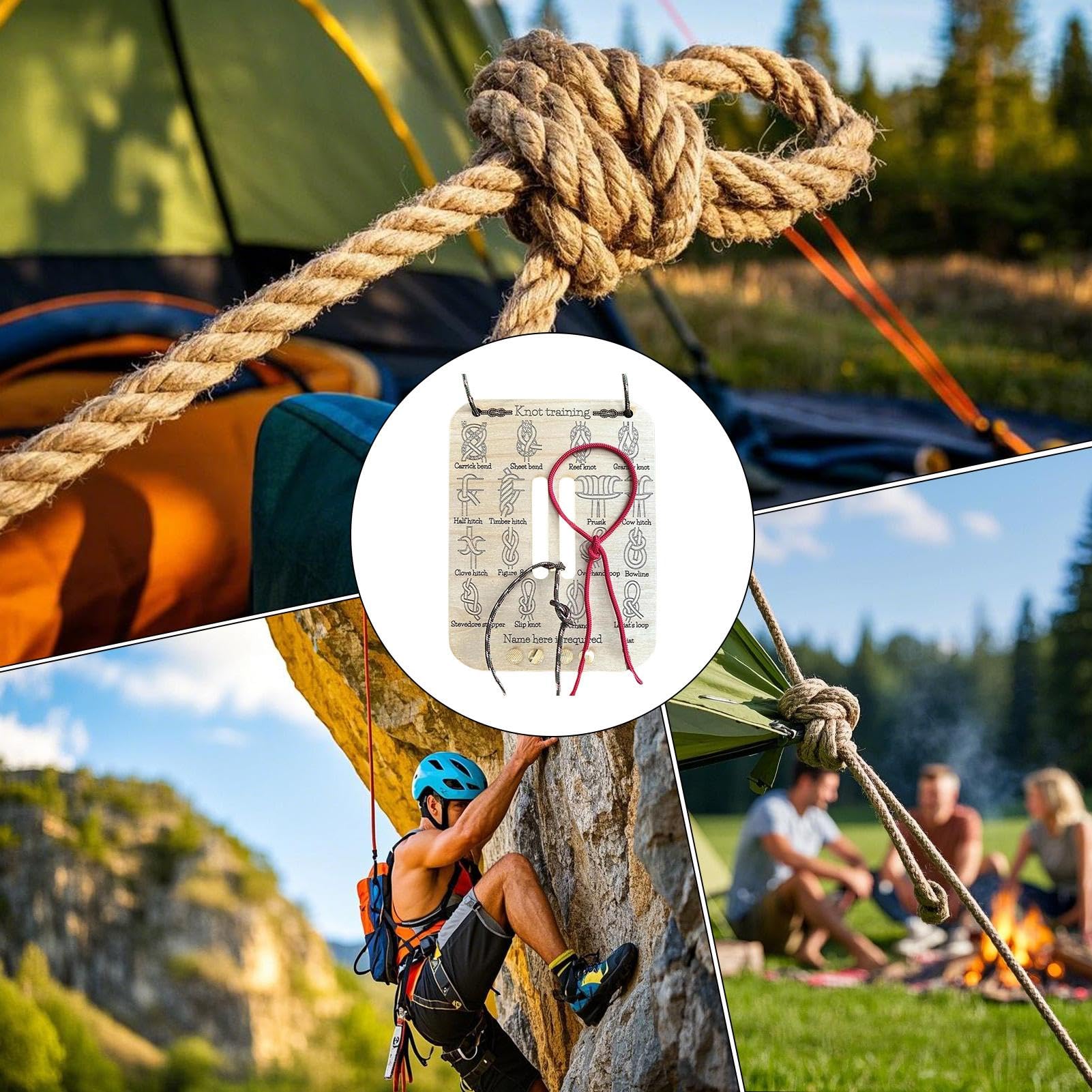 Creative Knot Tying Practice B - Outdoor Camping Ideas avis et prix