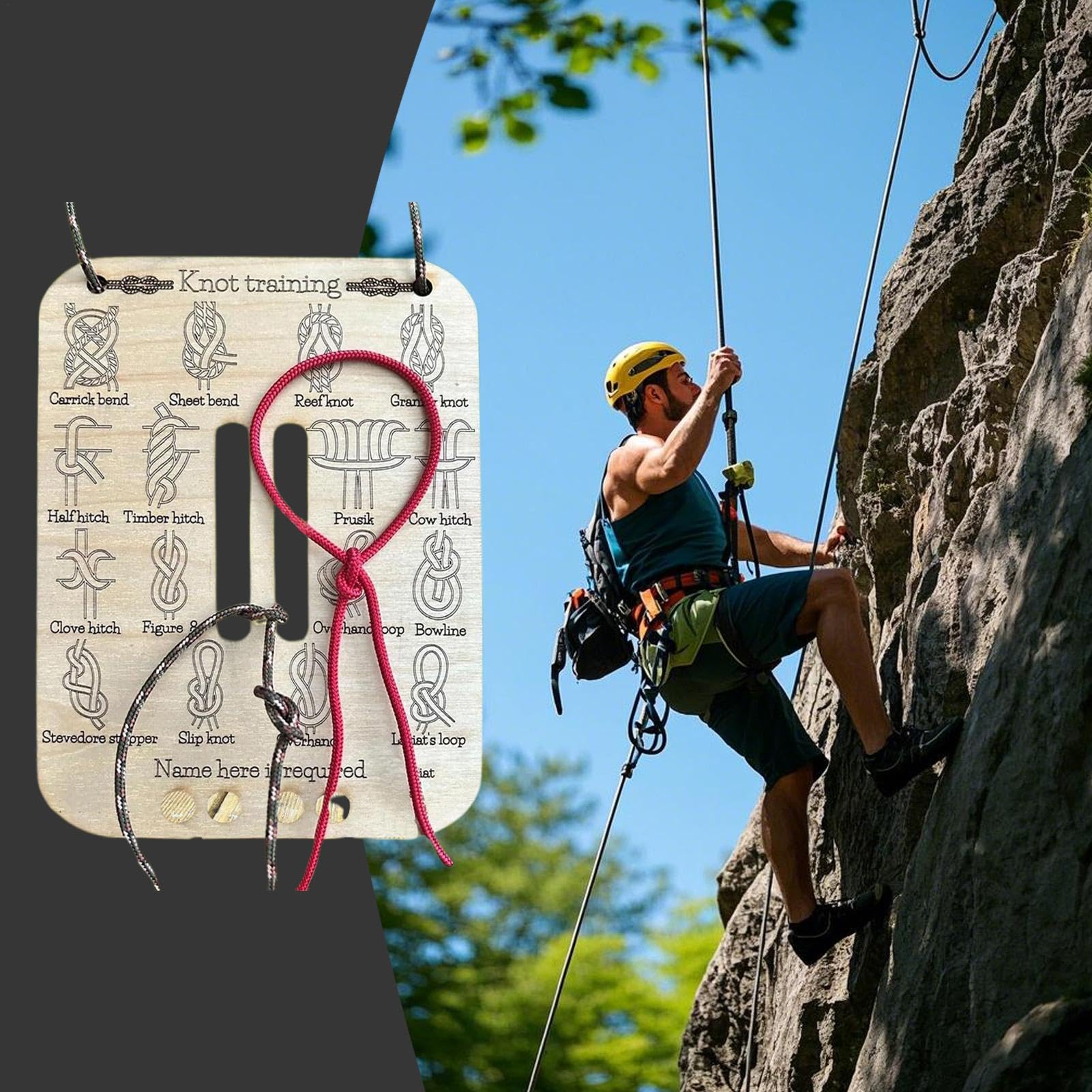 Creative Knot Tying Practice B - Outdoor Camping Ideas avis et prix