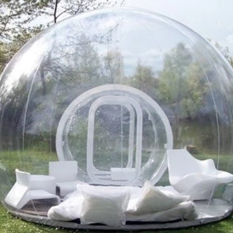 Clear Outdoor Single Tunnel In - Outdoor Camping Inflatable Bubble Tent Large Diy Home avis et prix