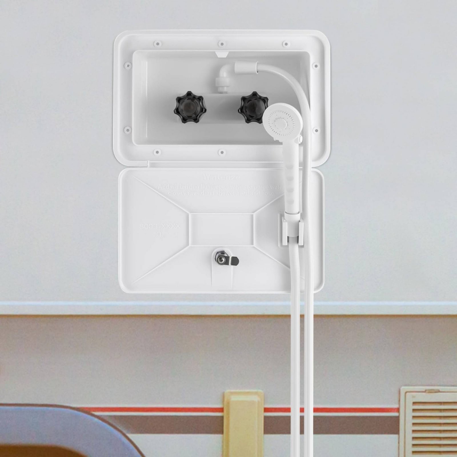 RV Exterior Shower Box Compact - Outdoor Camping Gear avis et prix