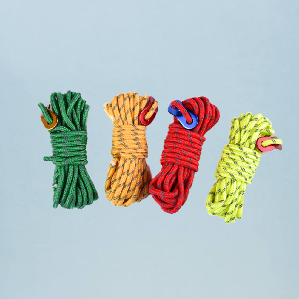 4Pcs Windproof Reflective Rope - Outdoor Camping Guy avis et prix